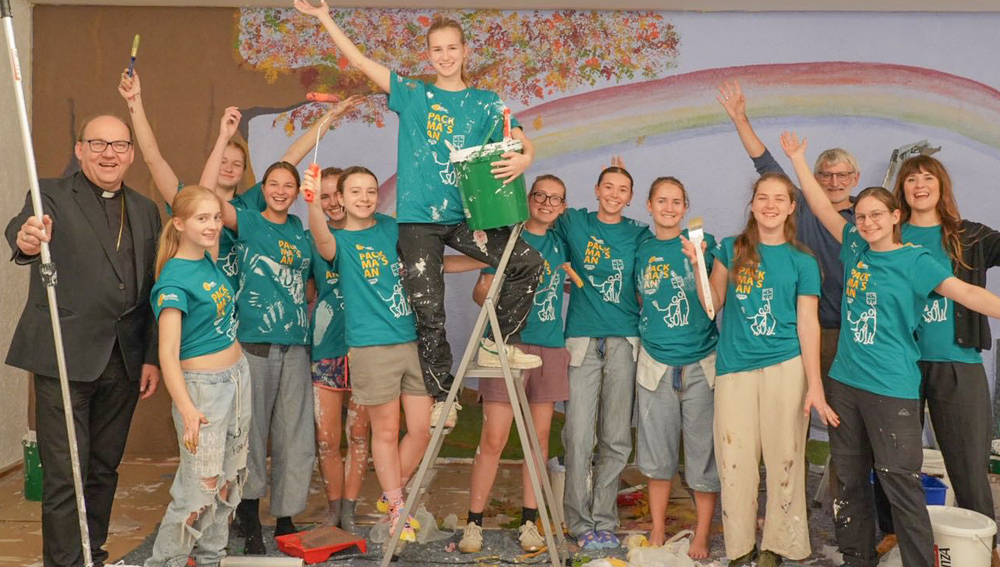 Innsbrucker Bischof Hermann Glettler besuchte Wohnheim Hötting,