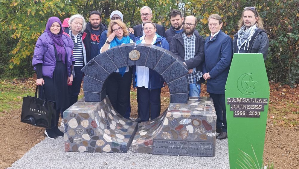 Erstes Denkmal für verstorbene Geflüchtete in Slowenien