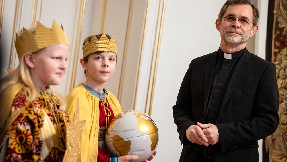 Josef Grünwidl und Sternsinger (29.12.2025)