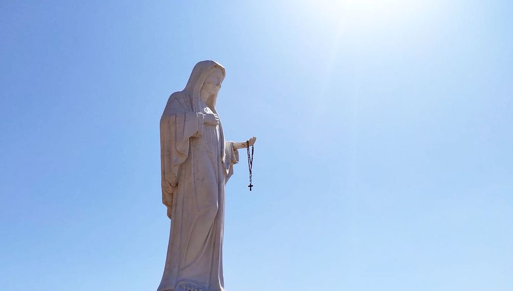Marienstatue in Medjugorje