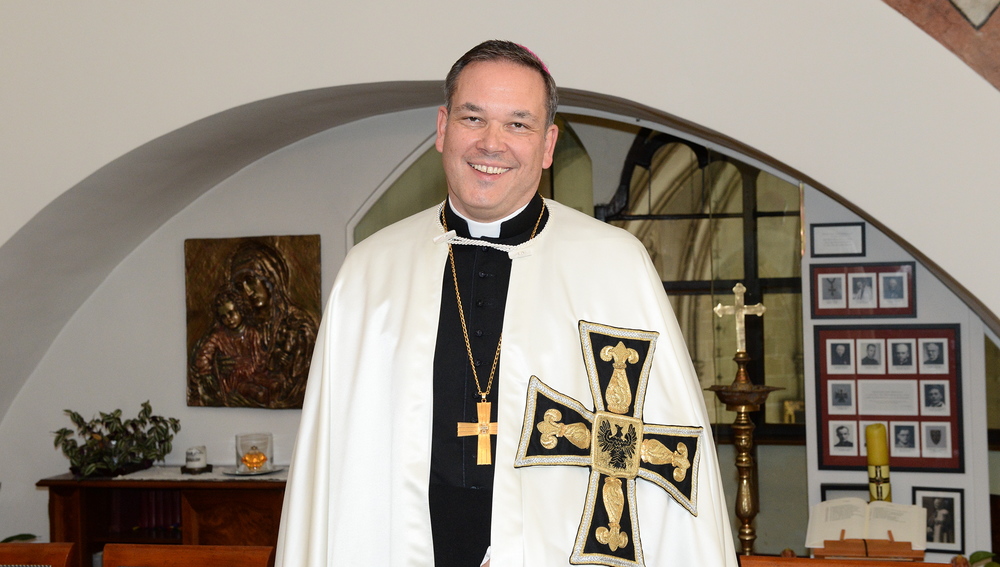 Hochmeister des Deutschen Ordens P. Frank Bayard OT