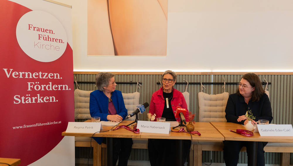 Pressgespräch 27. März 2026 der Initiative 'Frauen.Führen.Kirche'