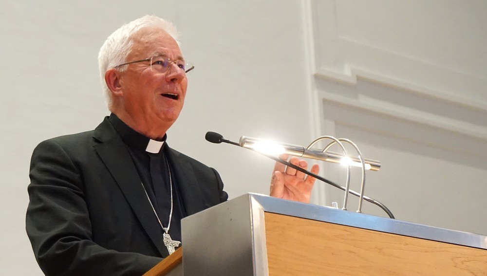 Der Salzburger Erzbischof am 7. August 2022 beim Festakt zum Abschluss der 'Salzburger Hochschulwochen'