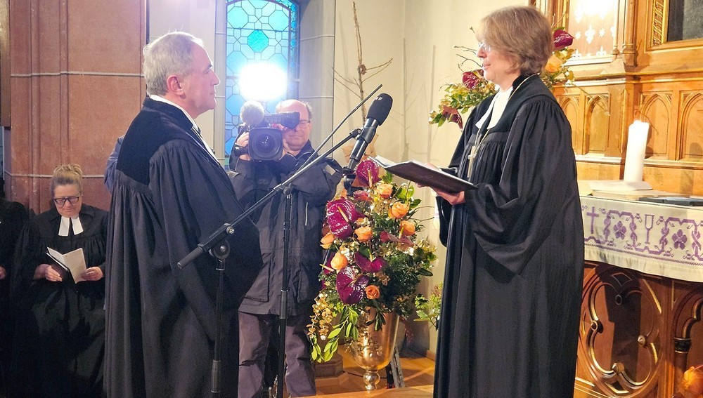 Feierliche Verabschiedung von Superintendent Manfred Sauer 