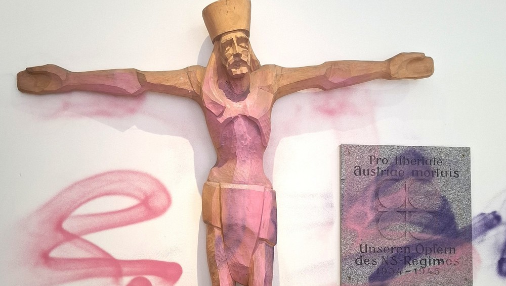 Schändung der ÖCV-Gedenkstätte für NS-Opfer