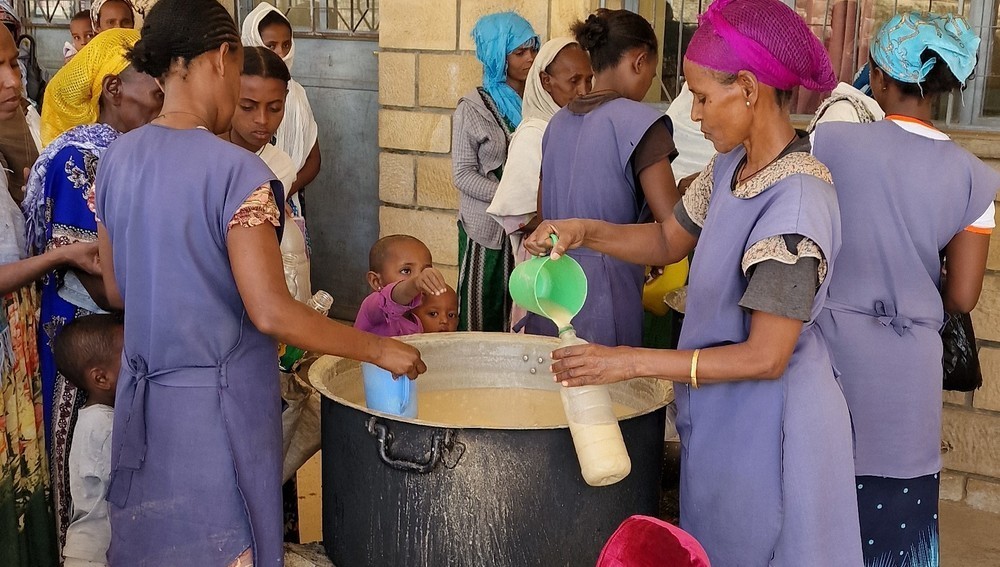 Nach dem zweijährigen Bürgerkrieg in Tigray, im Norden Äthiopiens, leistet die ?sterreichische Entwicklungsorganisation Jugend Eine Welt wichtige Nothilfe f?r die Bev?lkerung vor Ort.