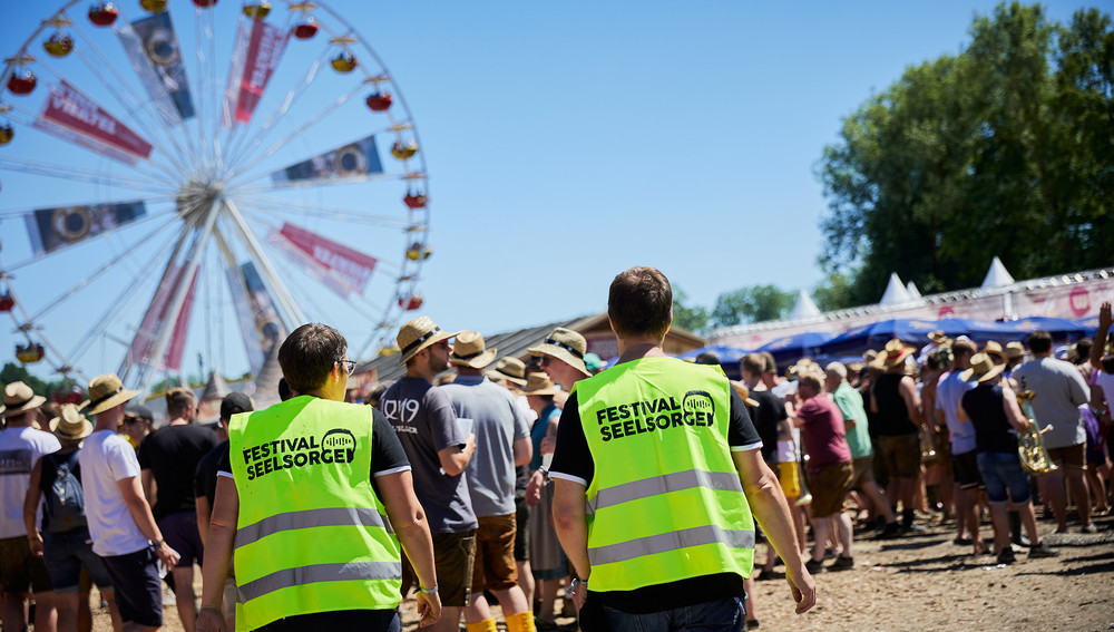 Seelsorger unterwegs am 'Woodstock der Blasmusik' 2022