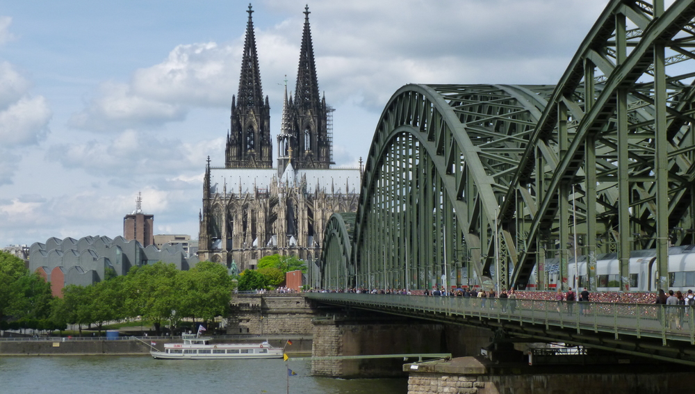 Kölner Dom und Hohenzollernbrücke 