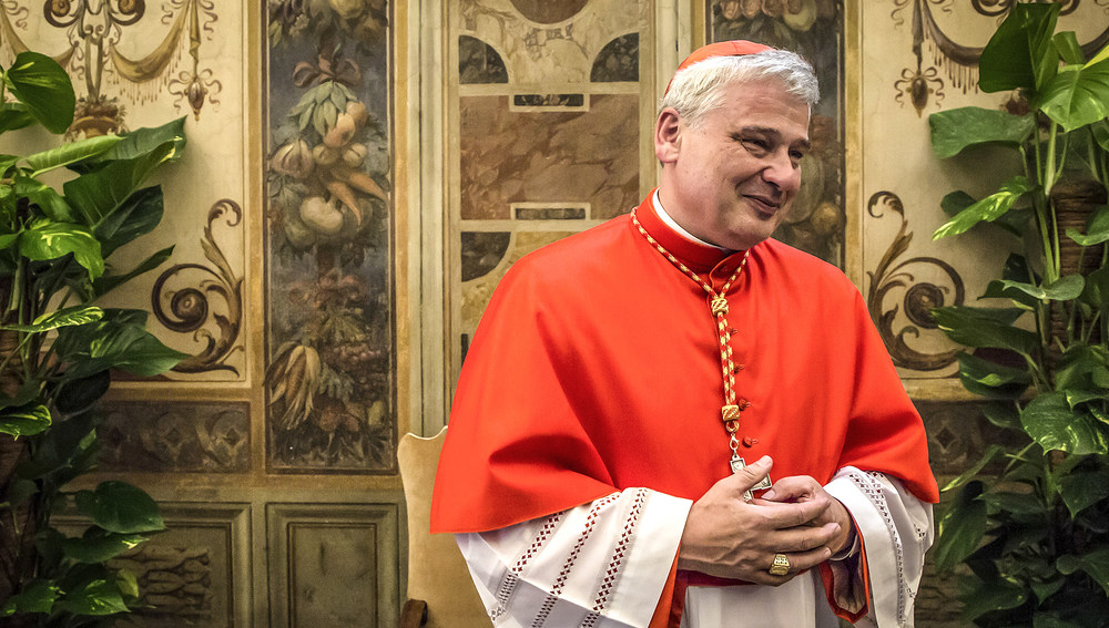 Kardinal Konrad Krajewski, Almosenpfleger Seiner Heiligkeit, am 28. Juni 2018 im Vatikan.