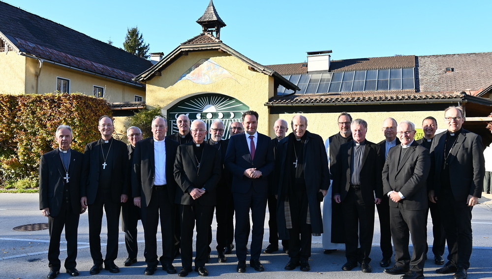 Österreichische Bischofskonferenz mit Landwirtschaftsminister Norbert Totschnig 