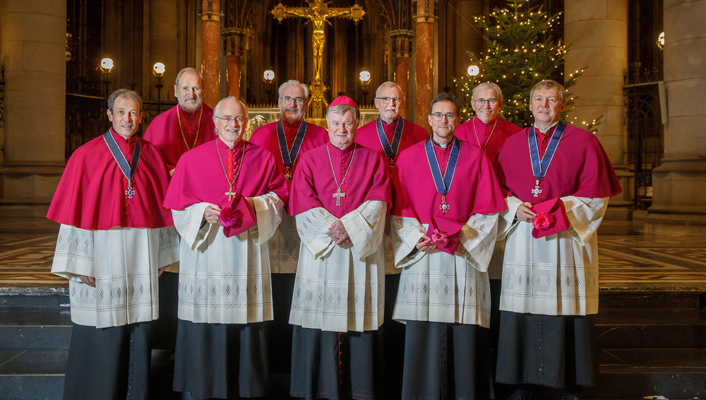 vl.: KonsR Dr. Martin F?reder; KonsR Dr. Monsignore Lic. Wilhelm Vieb?ck (Dompropst); KonsR Prof. Dr. Christoph Baumgartinger (Domdechant) | Bischofsvikar f?r pastorale Aufgaben, Kunst & Kultur; KonsR Dr. Adolf Traw?ger | Bischofsvikar f?r Orden, S?k