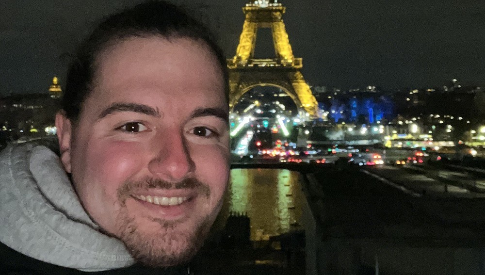 Rafael Haigermoser beim Taize-Treffen in Paris