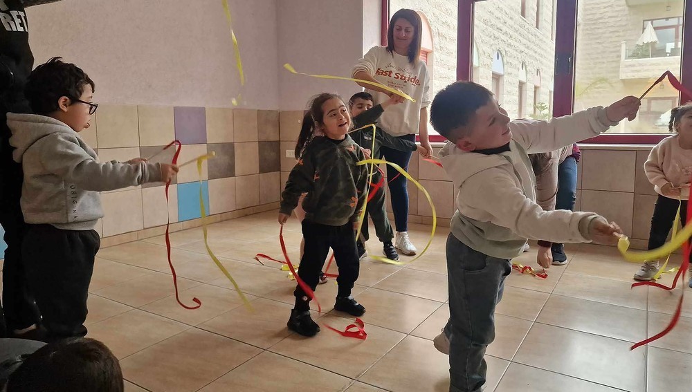 Jugend Eine Welt unterstützt Lifegate-Rehabilitationszentrum für Kinder in Bethlehem
