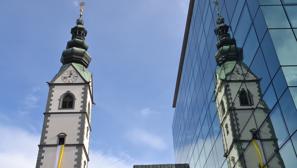 Foto am Tag der Weihe des neuen Klagenfurter Bischofs Josef Marketz, 2. Februar 2020