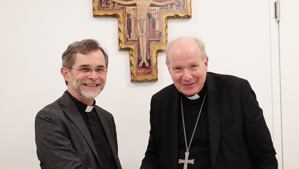 Josef Grünwidl und Kardinal Christoph Schönborn