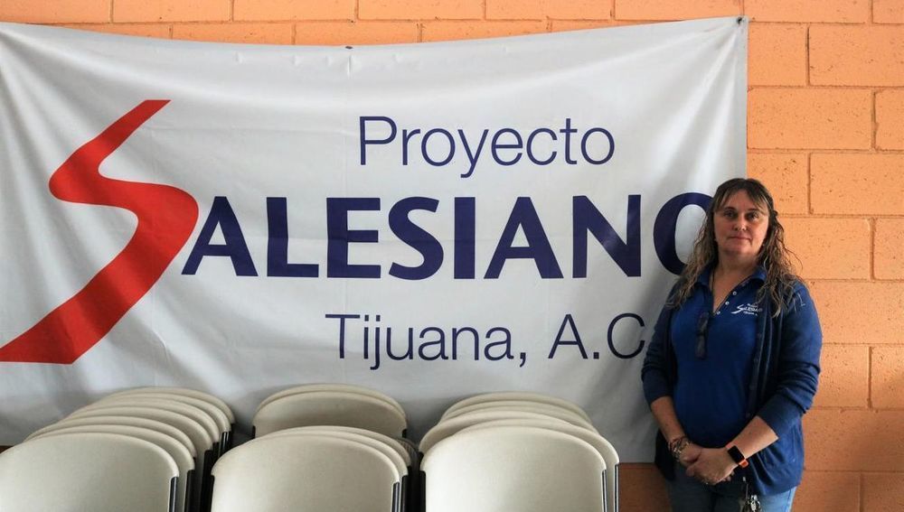 Claudia Portela, Administratorin im Salesianerprojekt von Tijuana