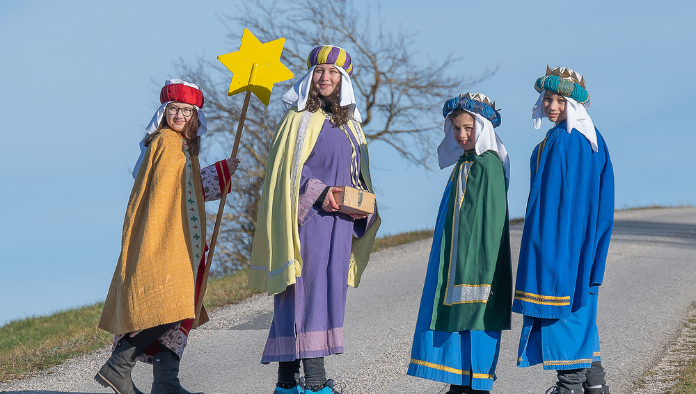 Sternsinger*innen in der Pfarre Kirchdorf