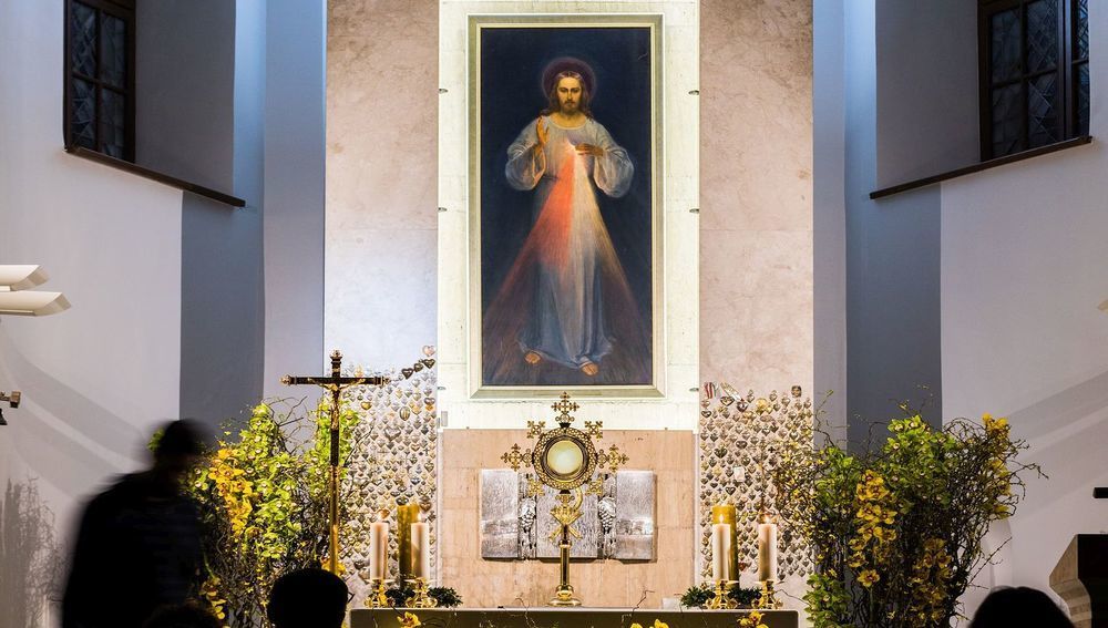 Gemälde des barmherzigen Jesus