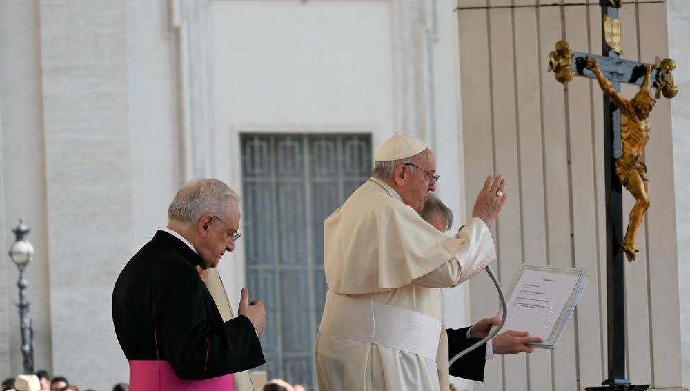 Generalaudienz mit Papst Franziskus