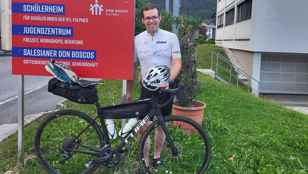 Salesianer: Neuer Provinzial fährt zur Amtseinführung 550 Kilometer mit dem Fahrrad
