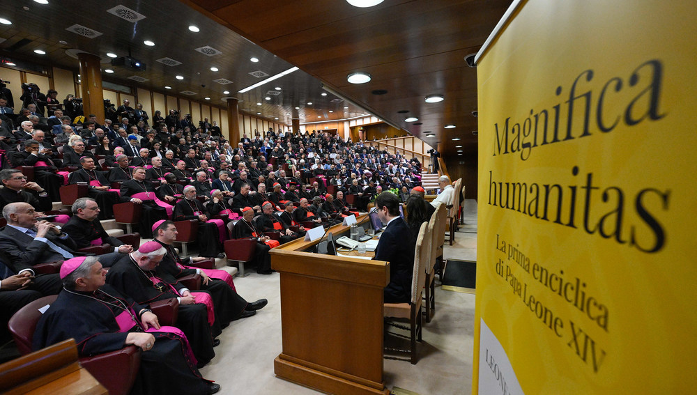 Präsentation der Enzyklika 'Magnifica humanitas'