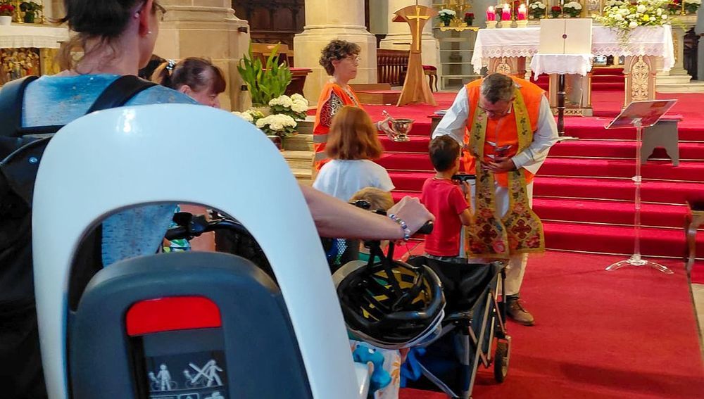 Fahrradsegnung in der 'Langen Nacht der Kirchen'