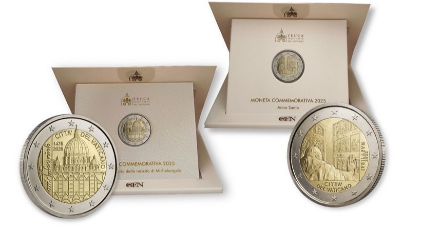 Vatikan-Gedenkmünzen