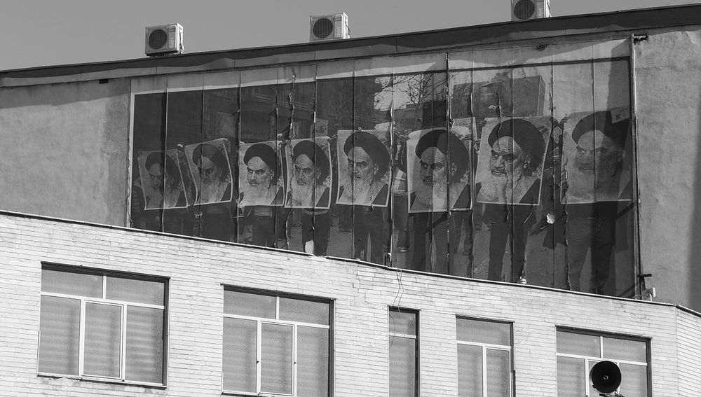 Straßenszene in Teheran