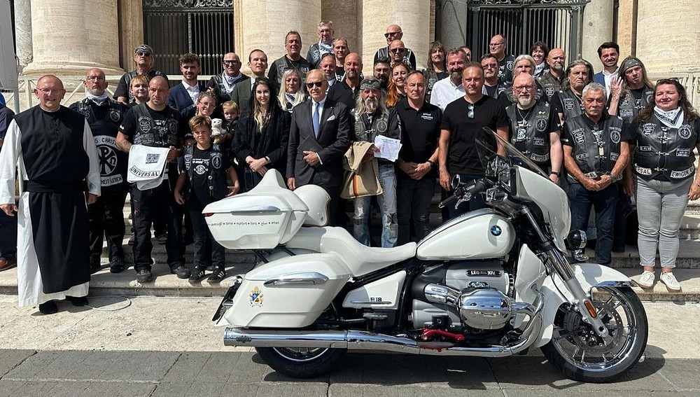 Benefiz Jesus Biker Motorrad