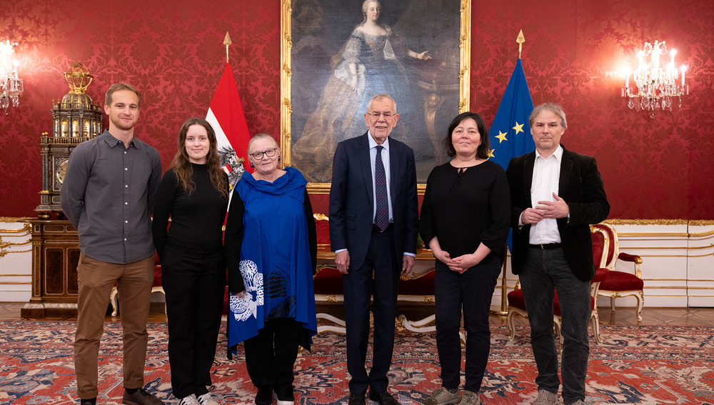 Begegnung in der Hofburg am 26. November 2025 aus Anlass des 30-jährigen Bestehens der Armutskonferenz