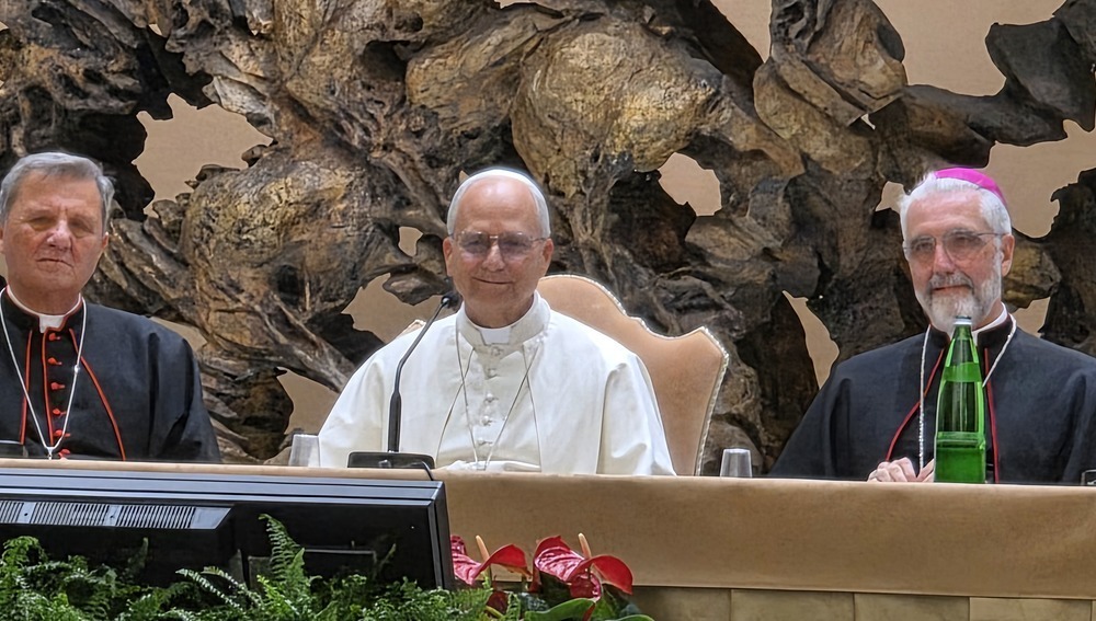 Papst Leo XIV. beim Synoden-Jubiläum am 24.10.2025