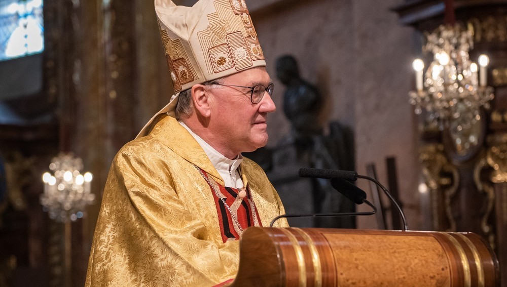 Bischof der Diözese St. Pölten, Predigt, Priesterweihe Simon Eiginger, Dom St. Pölten, St. Pölten, 10. Oktober 2020