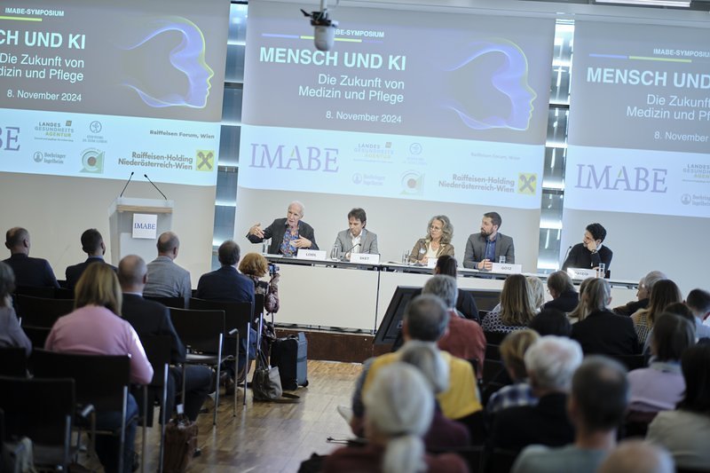 IMABE-Symposium 2024 über KI in Medizin und Pflege