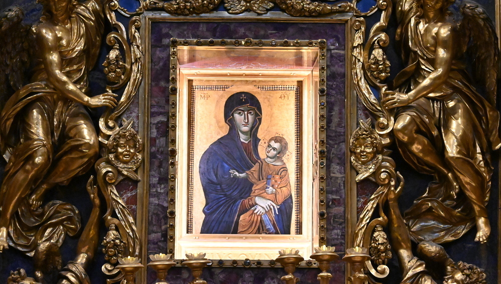 Marien-Gnadenbild 'Salus Populi Romani' in der römischen Basilika Santa Maria Maggiore