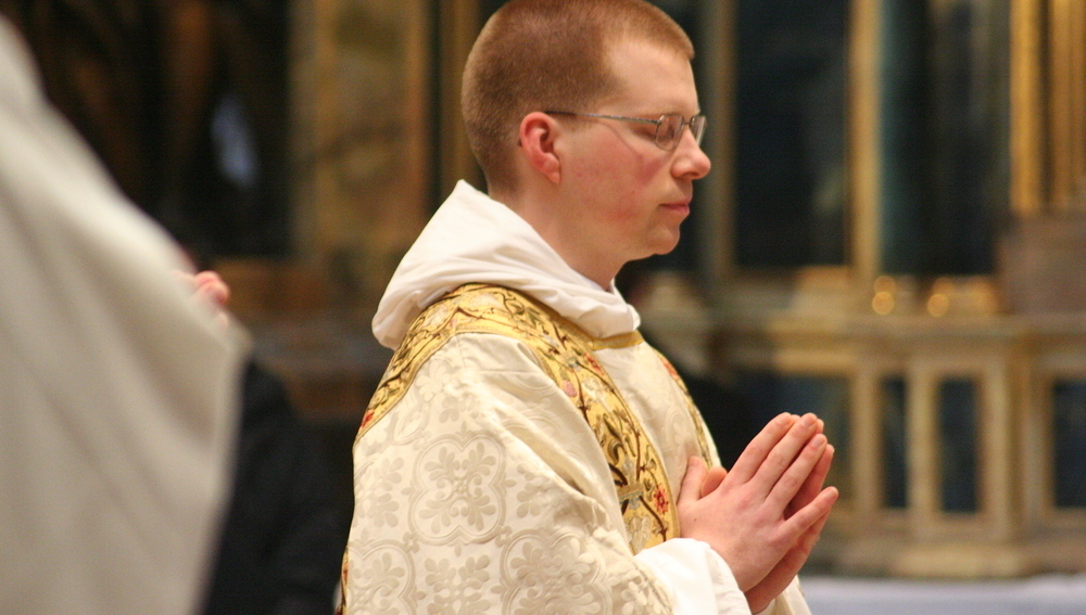 Deacon Ordination in Vienna: Brother Justinus Grebowicz OP Receives the Sacramentaceutical of Holy Orders